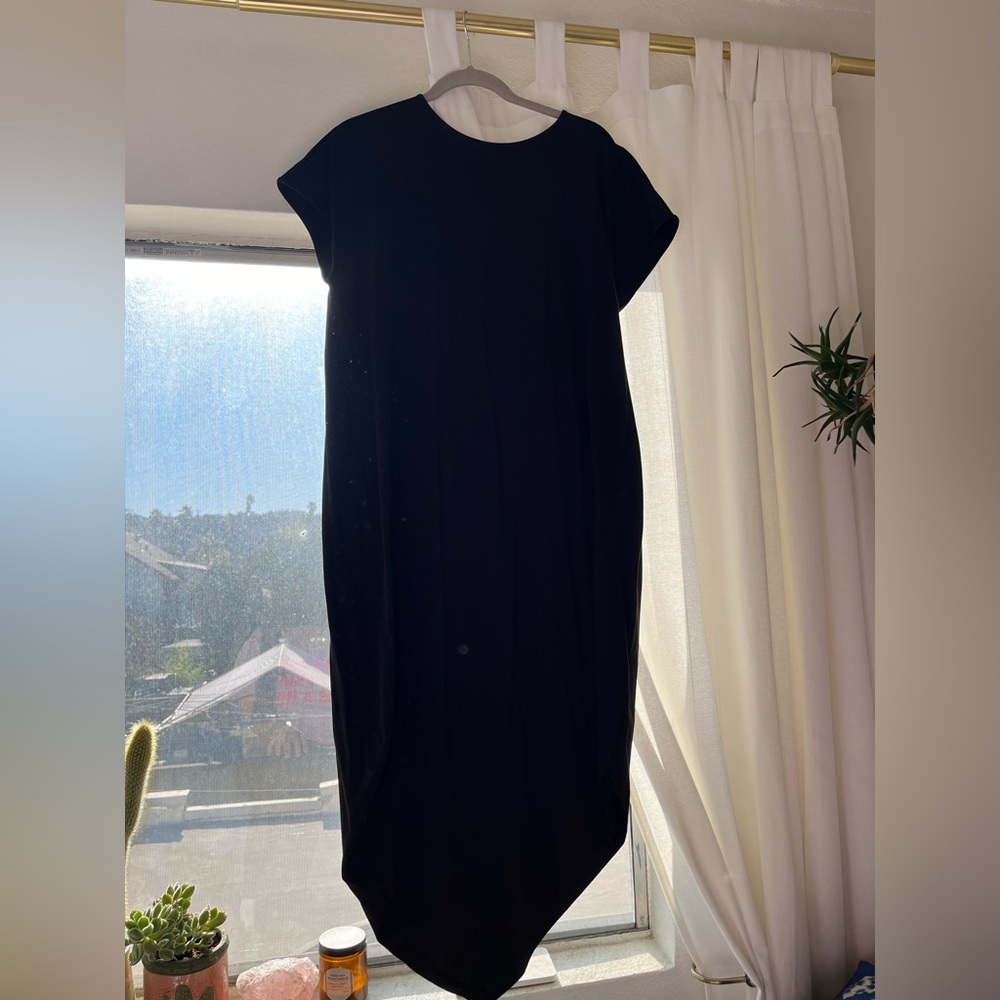 Universal Standard Geneva Crew Neck Short Sleeve Dress SMALL